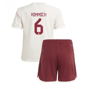 Bayern Munich Joshua Kimmich #6 Tredje trøje Børn 2023-24 Kort ærmer (+ korte bukser)